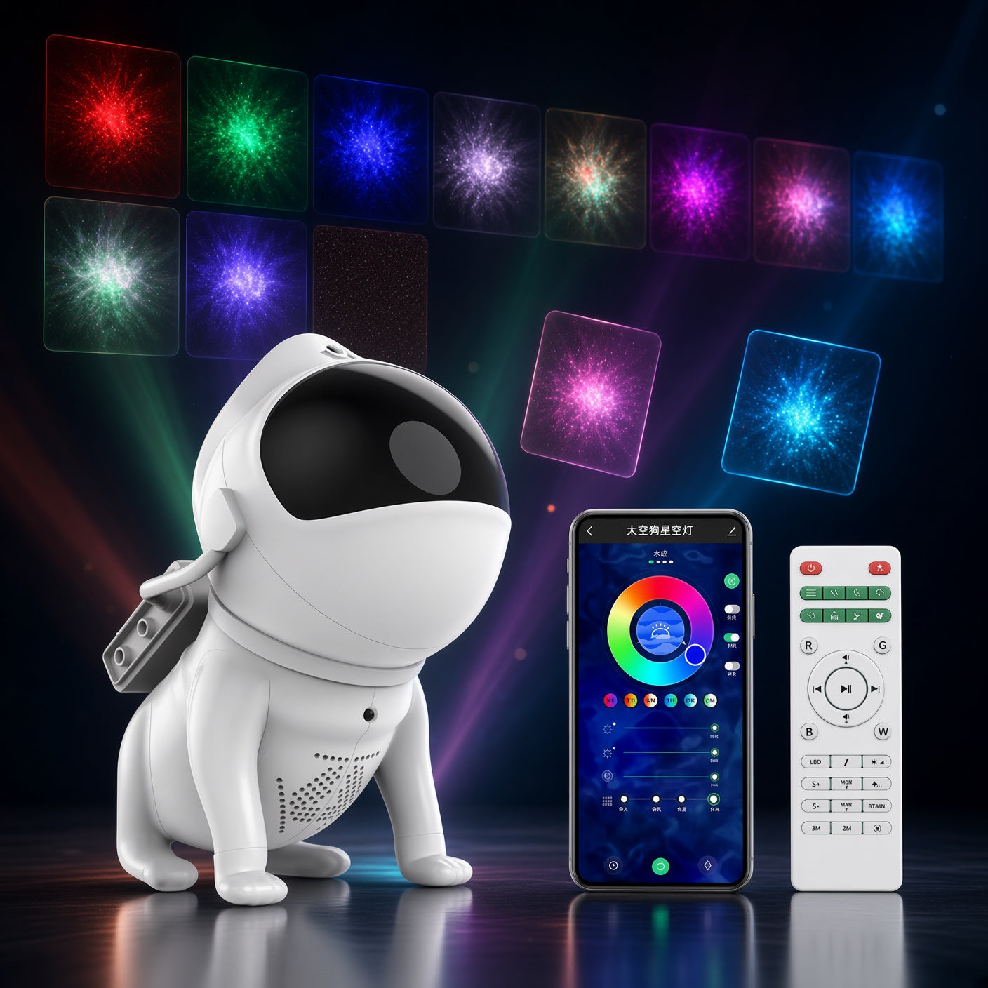Smart Voice Galaxy Projector