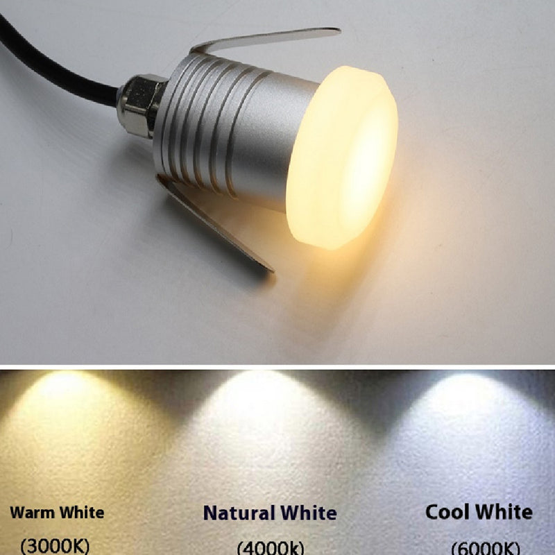 Waterproof LED Luminous Corner Lamp Outdoor Stair Step
