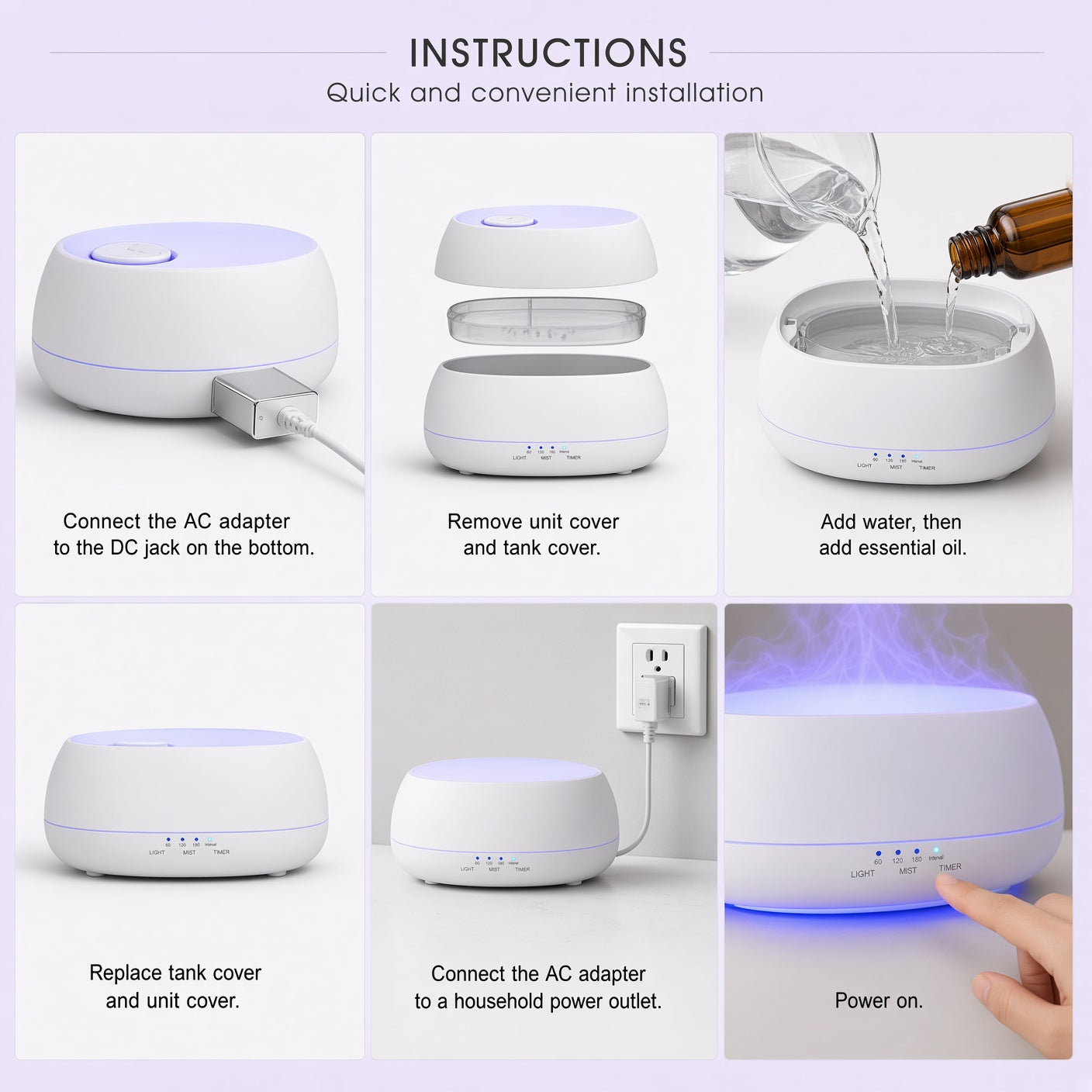 Aroma Cloud Diffuser 500ml