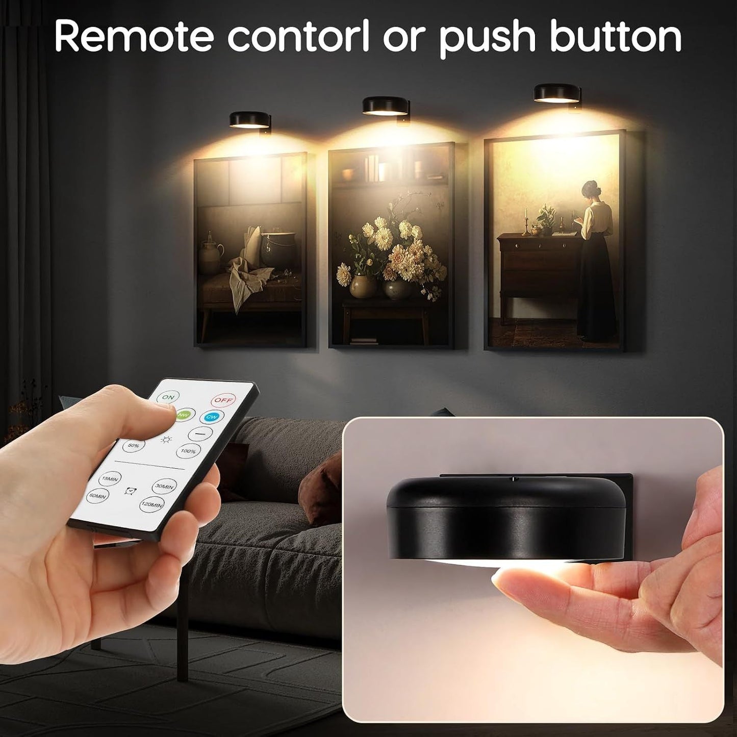 Magnetic Gallery Wall Light