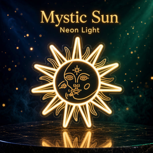 Mystic Sun Neon Light