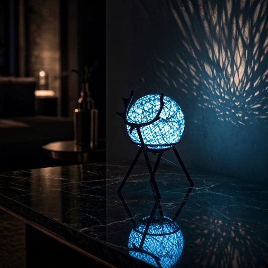 Retro Globe Night Lamp
