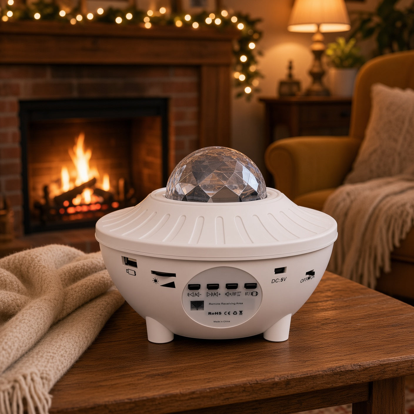 Bluetooth Music Projector Light