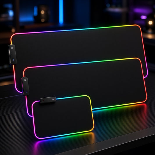 RGB Luminous Mouse Pad Led Magic Color Mouse Pad